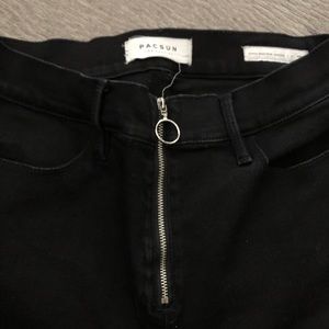 Pacsun high waisted black jeans